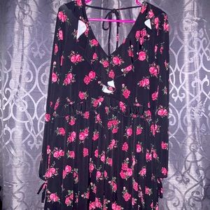 Torrid floral dress size 1